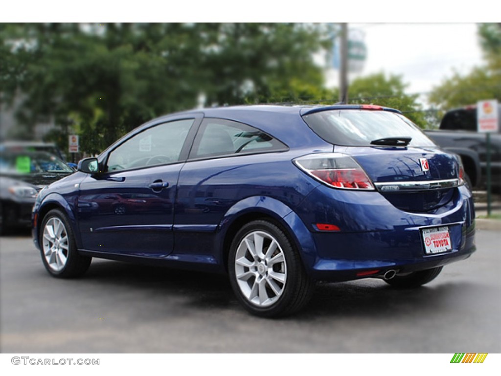 2008 Astra XR Coupe - Twilight Blue / Charcoal photo #6