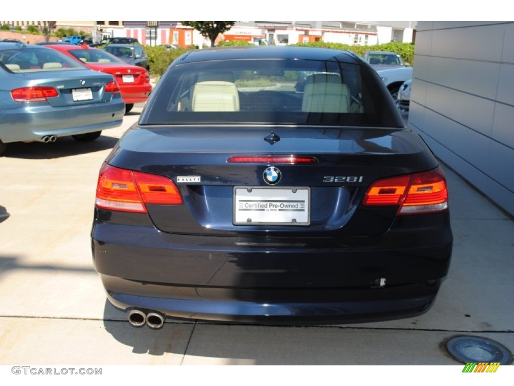 2008 3 Series 328i Convertible - Monaco Blue Metallic / Cream Beige photo #5