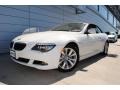 2008 Alpine White BMW 6 Series 650i Convertible  photo #1