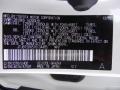  2007 GX 470 Blizzard White Pearl Color Code 070
