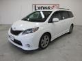 2011 Super White Toyota Sienna SE  photo #1