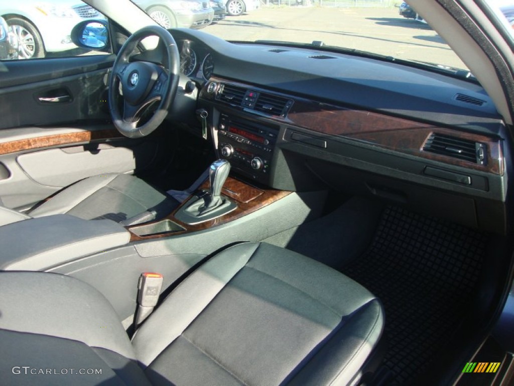 2008 3 Series 328i Coupe - Sparkling Graphite Metallic / Black photo #6