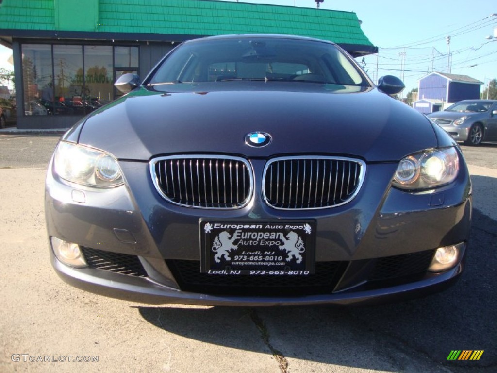 2008 3 Series 328i Coupe - Sparkling Graphite Metallic / Black photo #9