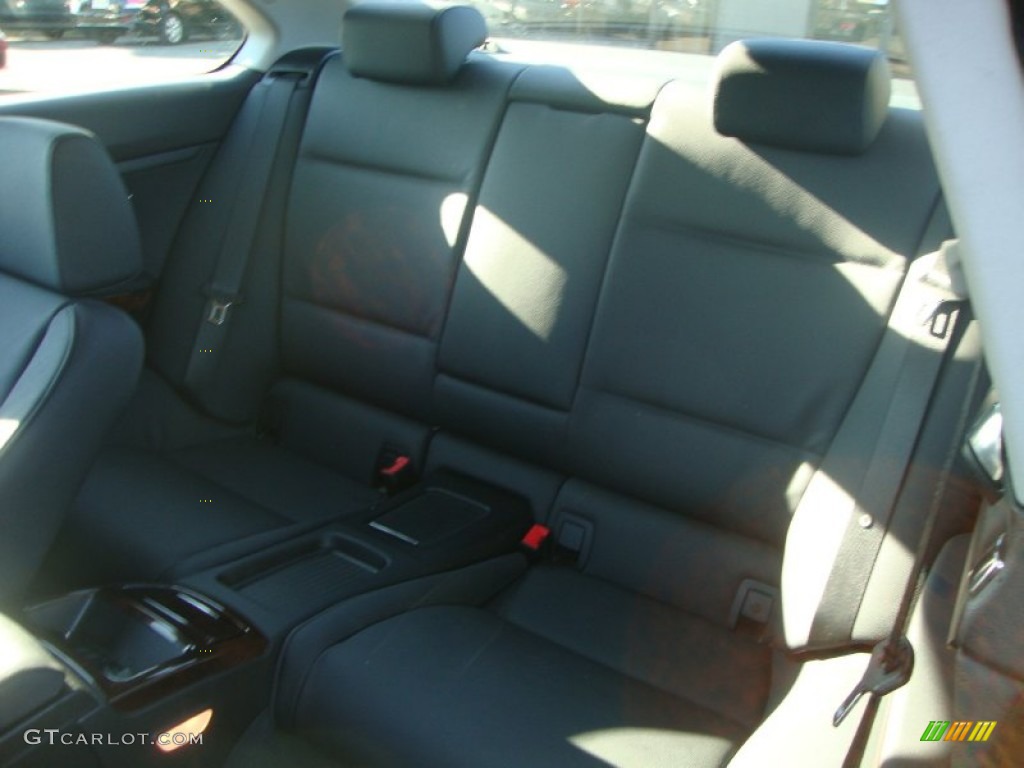 2008 3 Series 328i Coupe - Sparkling Graphite Metallic / Black photo #11