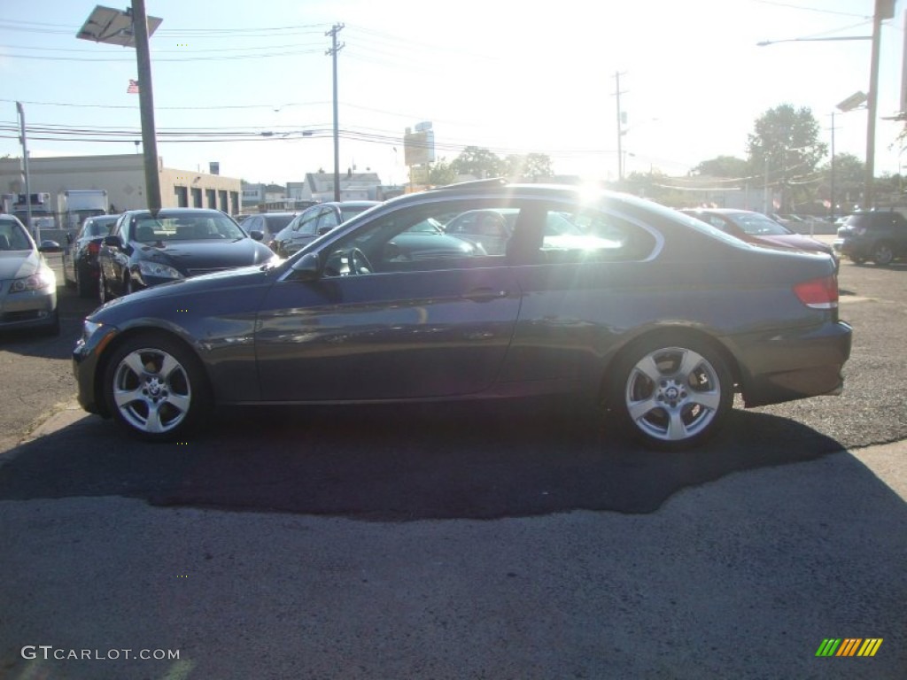 2008 3 Series 328i Coupe - Sparkling Graphite Metallic / Black photo #14