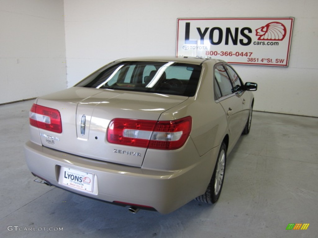 2006 Zephyr  - Dune Pearl Metallic / Dark Charcoal photo #18
