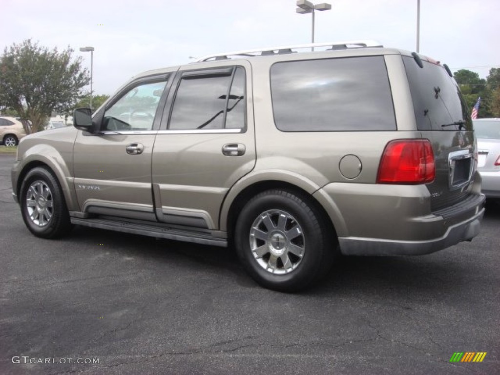 2003 Navigator Luxury 4x4 - Mineral Grey Metallic / Light Parchment photo #4