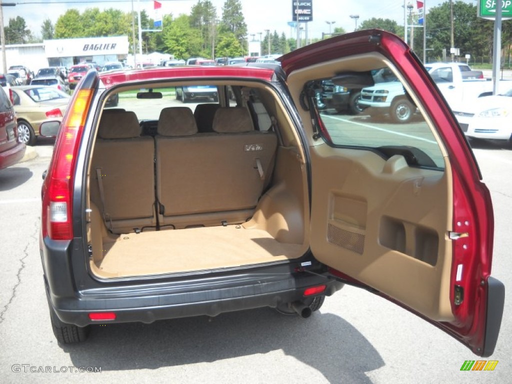 2004 CR-V EX 4WD - Chianti Red Pearl / Saddle photo #4