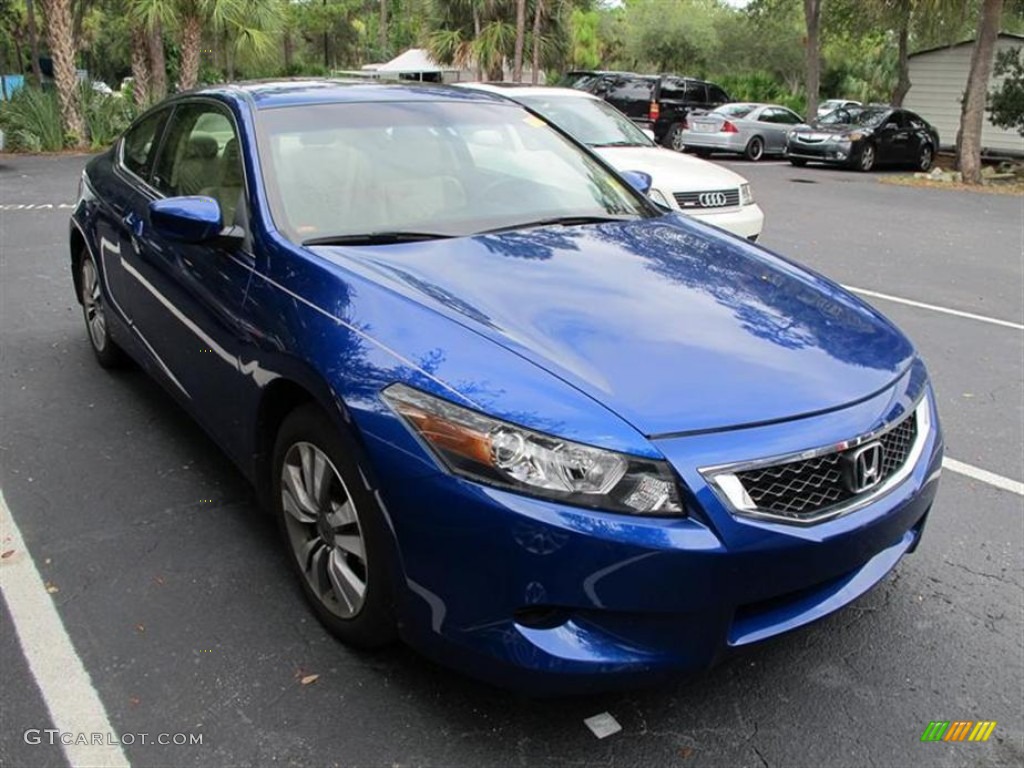 2010 Accord EX-L Coupe - Belize Blue Pearl / Ivory photo #1