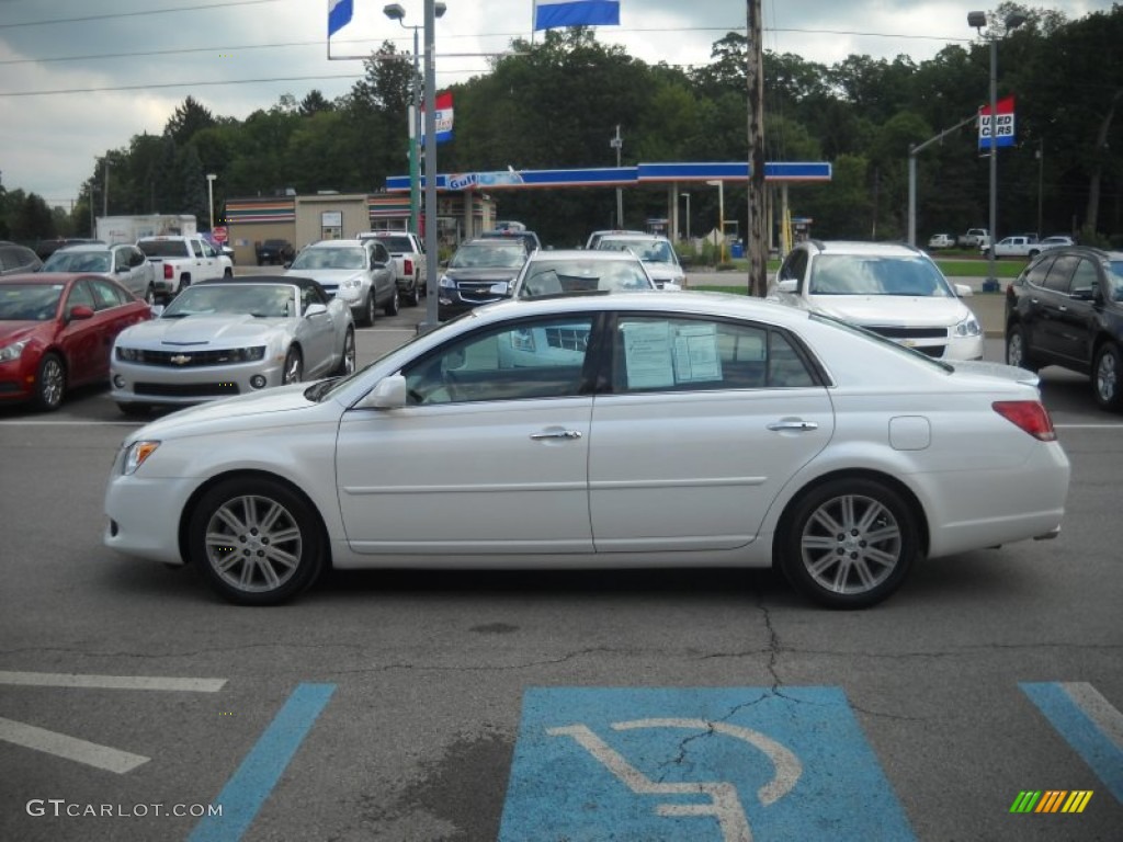 2009 Avalon Limited - Blizzard White Pearl / Ivory photo #6