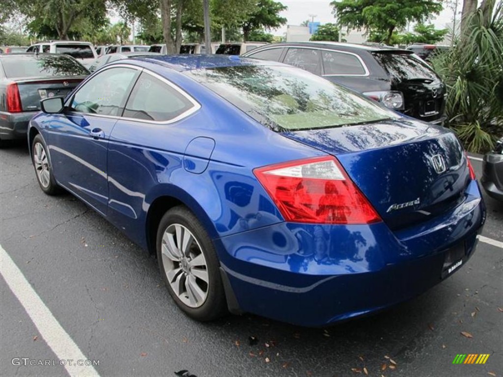 2010 Accord EX-L Coupe - Belize Blue Pearl / Ivory photo #3