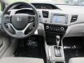 Gray 2012 Honda Civic EX Sedan Dashboard