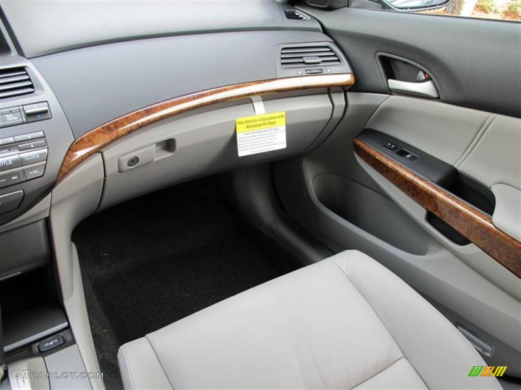Gray Interior 2012 Honda Accord EX-L V6 Sedan Photo #53881823