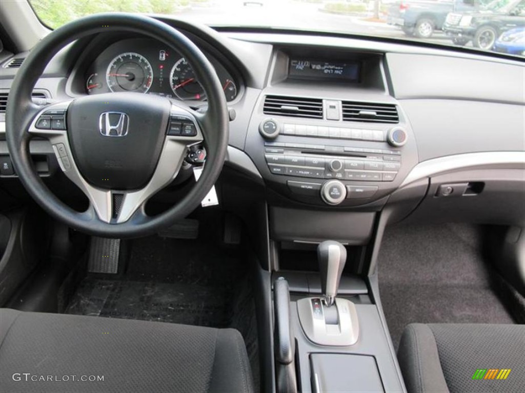 2012 Honda Accord EX Coupe Black Dashboard Photo #53882258