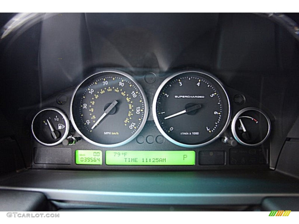 2008 Land Rover Range Rover Westminster Supercharged Gauges Photo #53882999