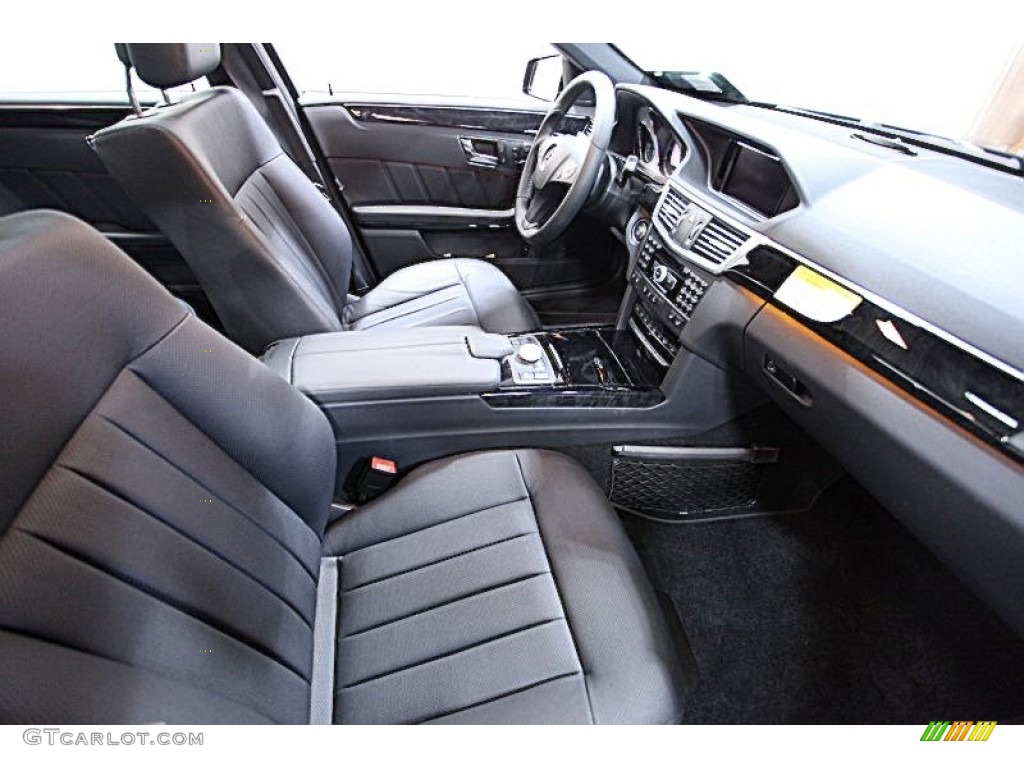Black Interior 2011 Mercedes-Benz E 550 4Matic Sedan Photo #53883803