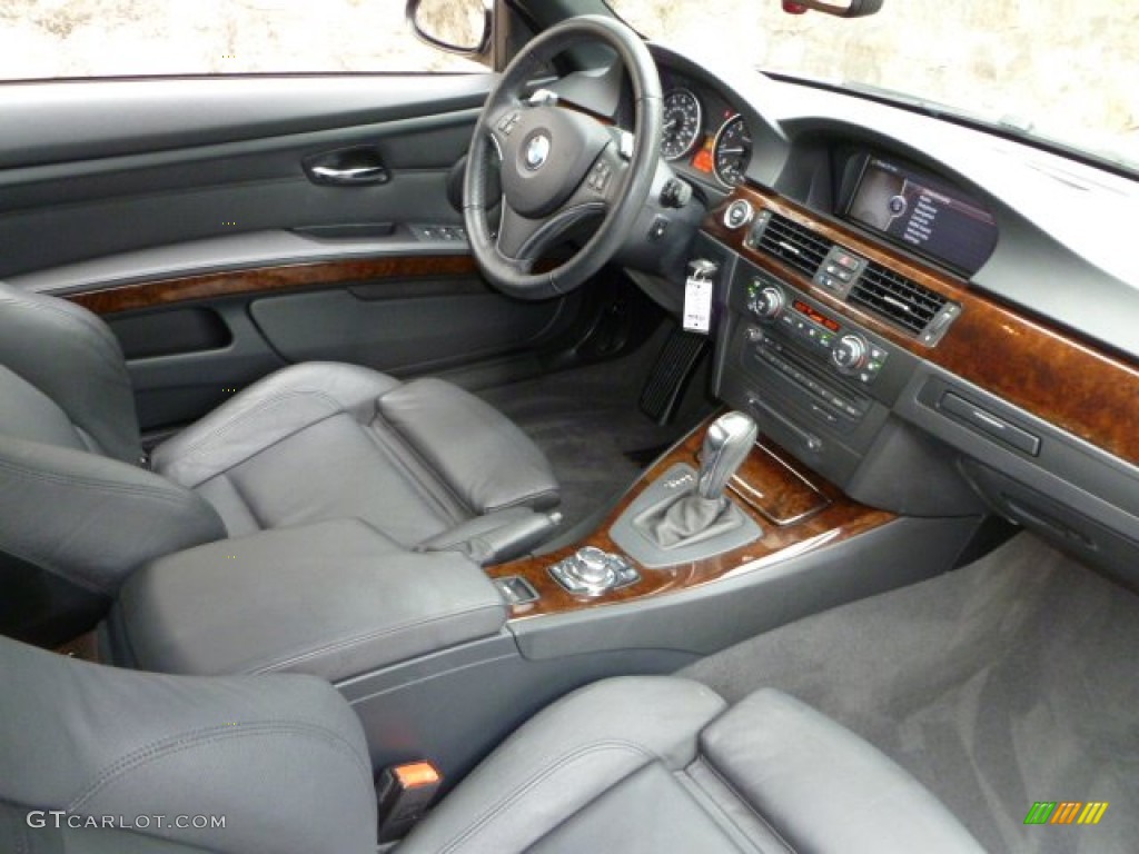 2009 3 Series 335i Convertible - Titanium Silver Metallic / Black photo #36