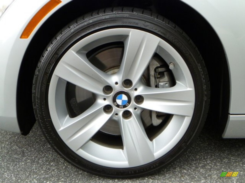 2009 3 Series 335i Convertible - Titanium Silver Metallic / Black photo #47