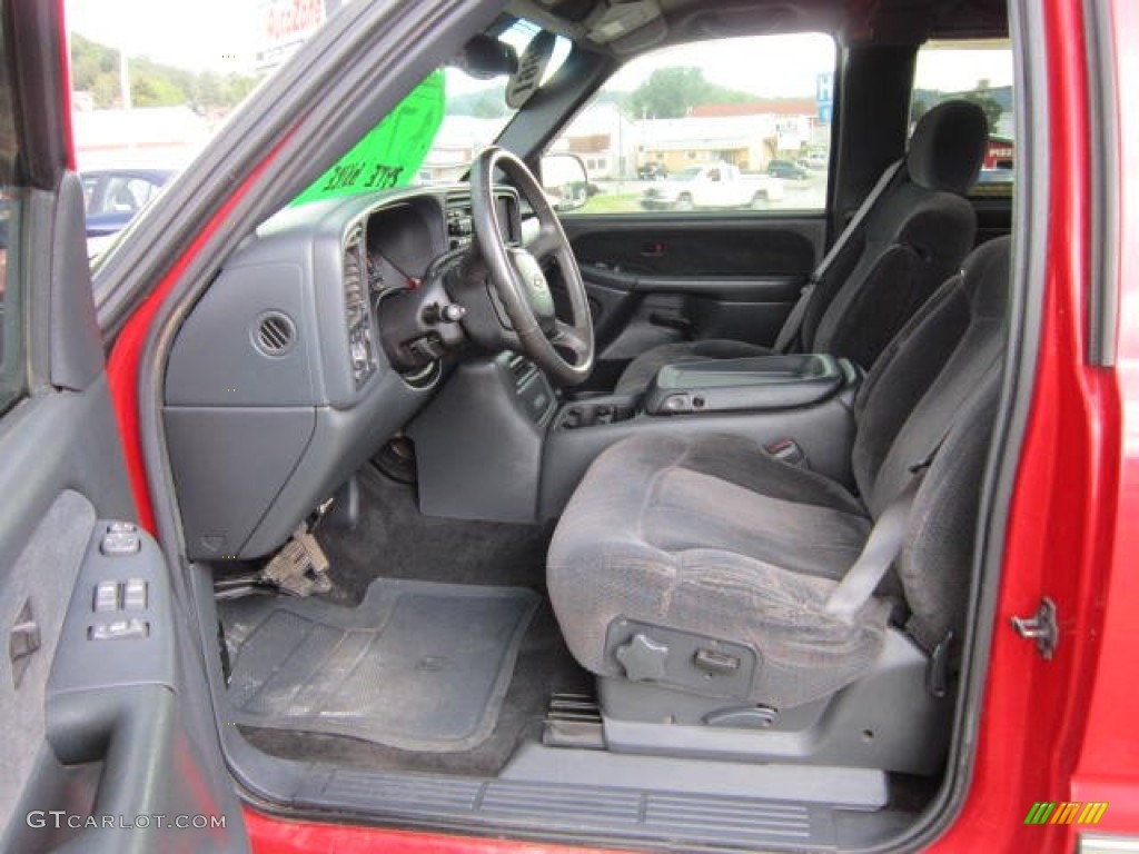 Graphite Interior 1999 Chevrolet Silverado 1500 Ls Z71