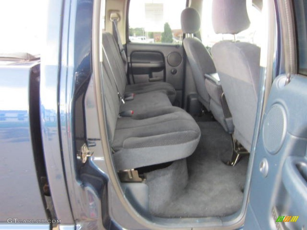 2002 Ram 1500 SLT Quad Cab 4x4 - Patriot Blue Pearlcoat / Dark Slate Gray photo #17
