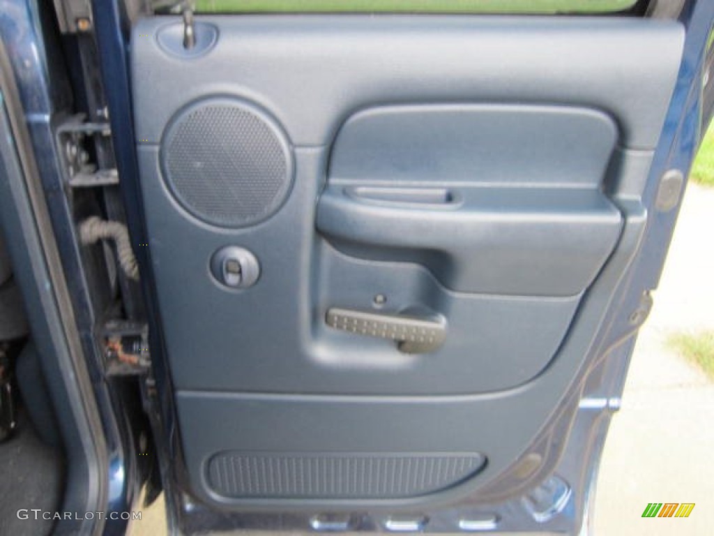 2002 Ram 1500 SLT Quad Cab 4x4 - Patriot Blue Pearlcoat / Dark Slate Gray photo #19