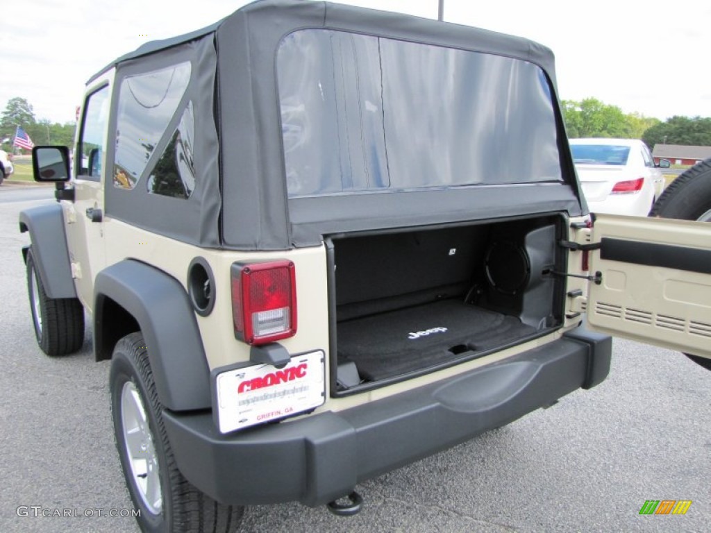 2012 Wrangler Sport S 4x4 - Sahara Tan / Black photo #12