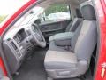 Dark Slate Gray/Medium Graystone 2011 Dodge Ram 1500 Express Regular Cab Interior Color
