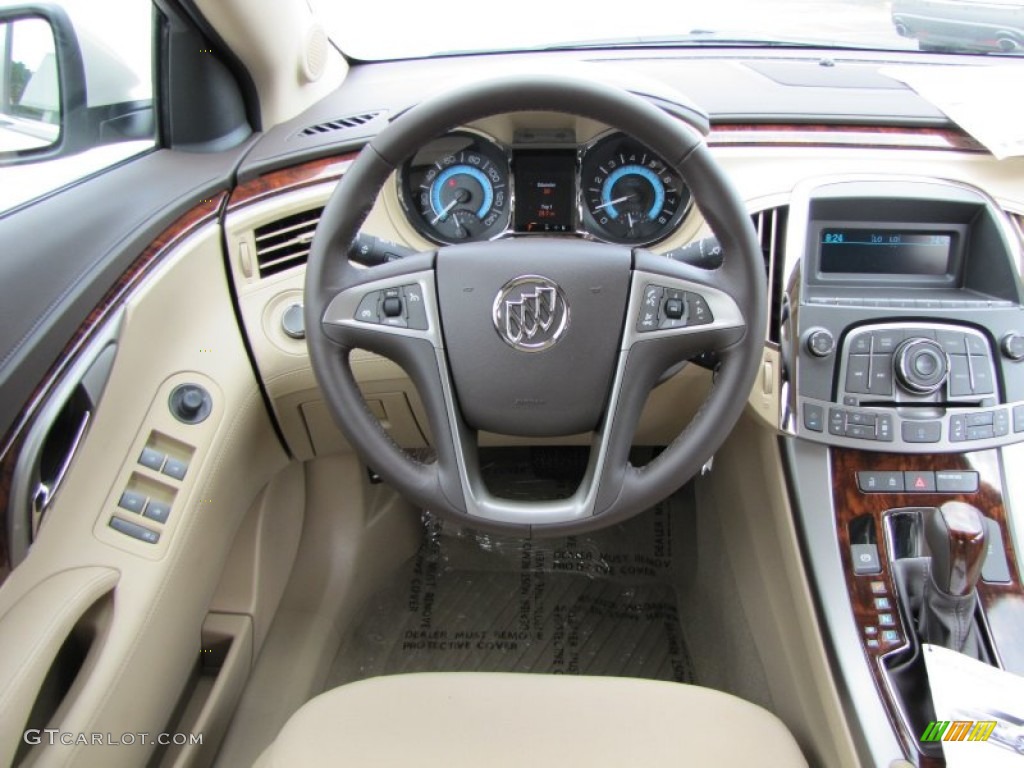 2012 Buick LaCrosse FWD Cashmere Dashboard Photo #53887472