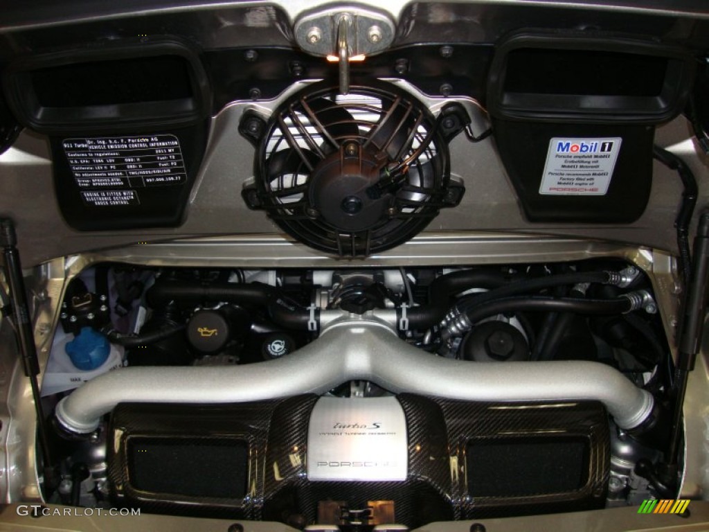 2011 Porsche 911 Turbo S Coupe 3.8 Liter Twin-Turbocharged DOHC 24-Valve VarioCam Flat 6 Cylinder Engine Photo #53887730