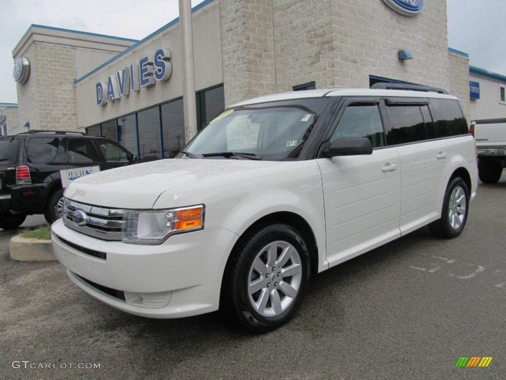 White Suede Clearcoat Ford Flex