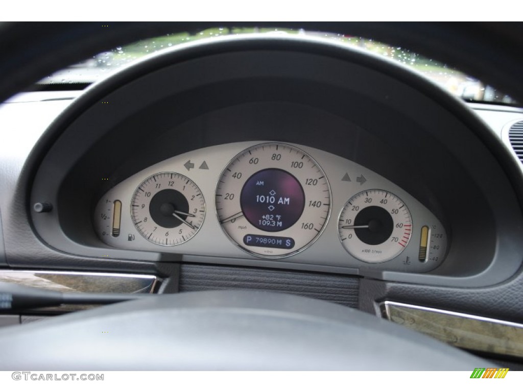 2003 Mercedes-Benz E 500 Sedan Gauges Photos