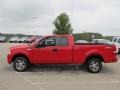 Bright Red - F150 STX SuperCab 4x4 Photo No. 6