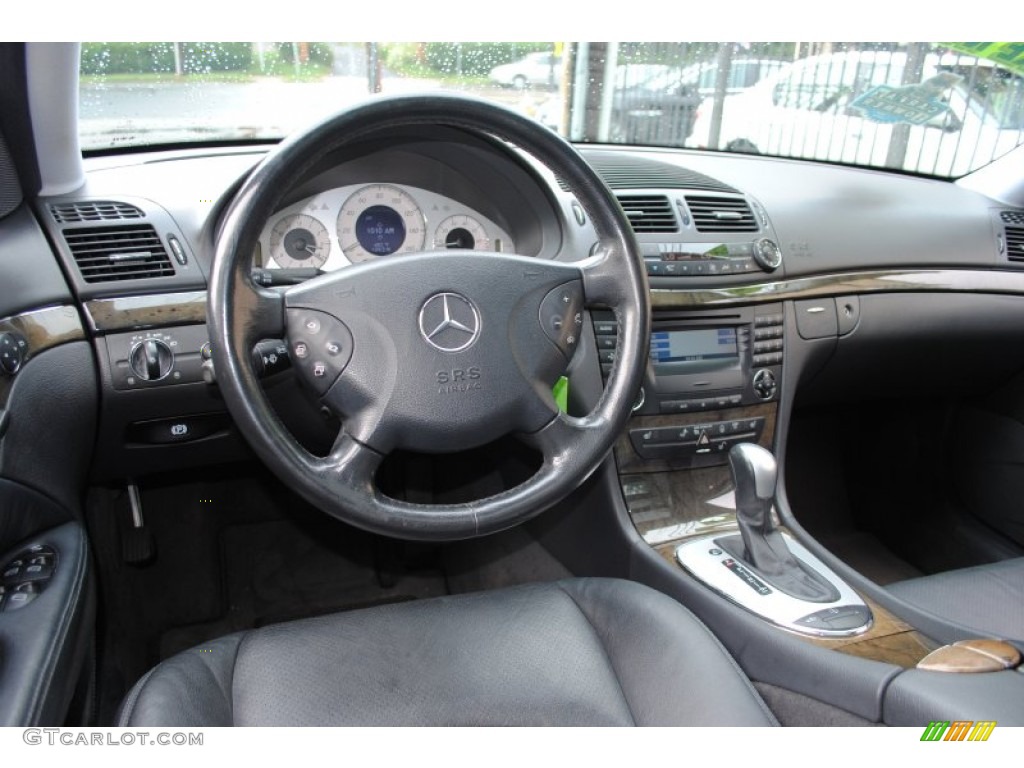 2003 Mercedes-Benz E 500 Sedan Charcoal Dashboard Photo #53888672