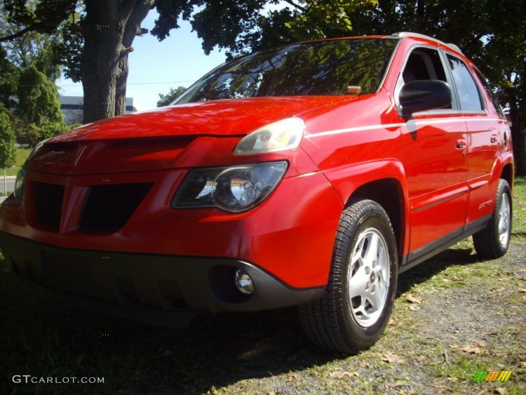 Victory Red Pontiac Aztek