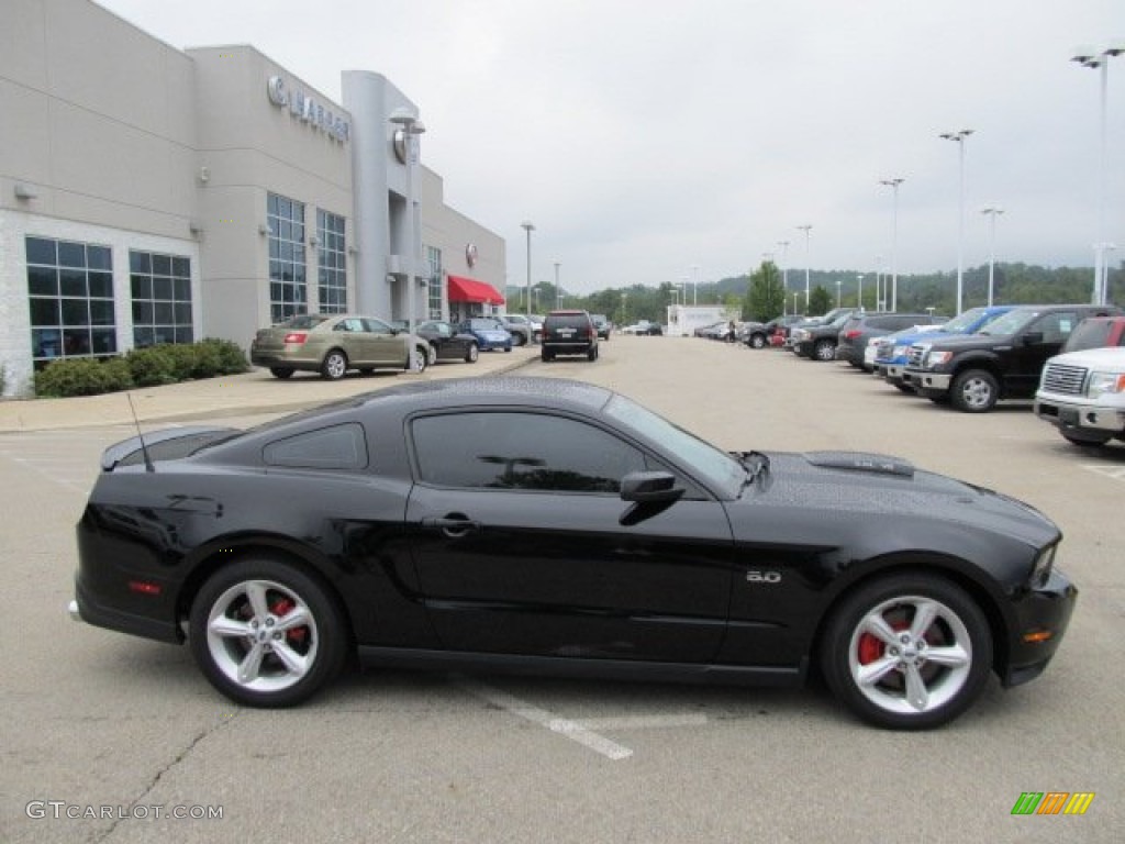 2011 Mustang GT Premium Coupe - Ebony Black / Stone photo #2