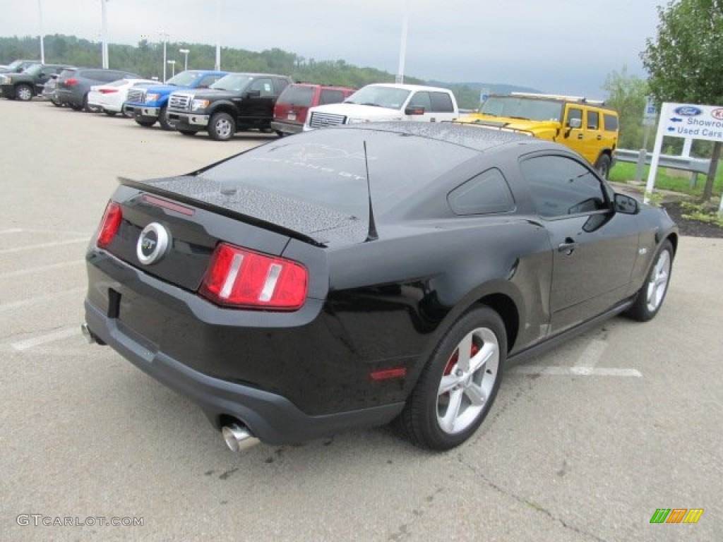 2011 Mustang GT Premium Coupe - Ebony Black / Stone photo #10