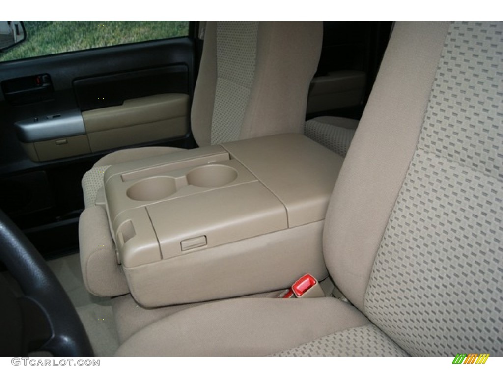 2008 Tundra Double Cab - Pyrite Mica / Beige photo #21