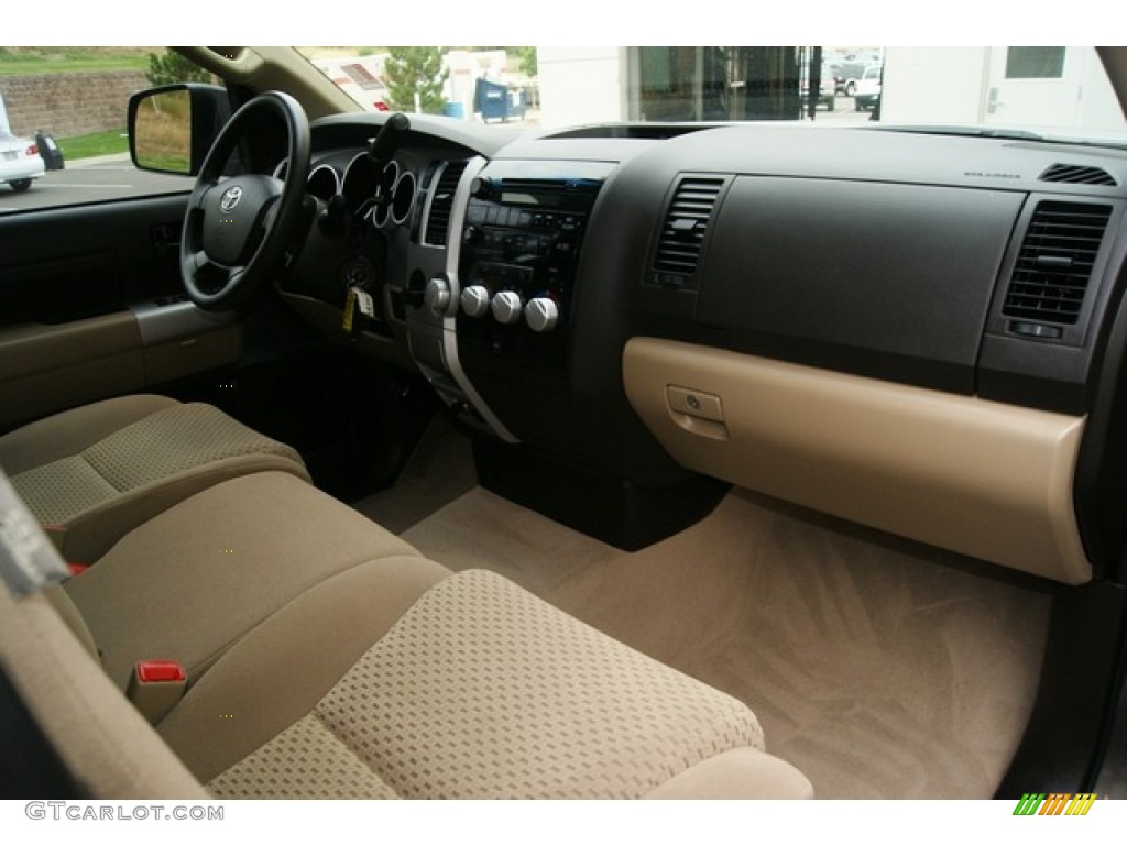 2008 Tundra Double Cab - Pyrite Mica / Beige photo #25