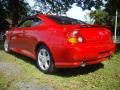 2003 Rally Red Hyundai Tiburon GT V6  photo #3