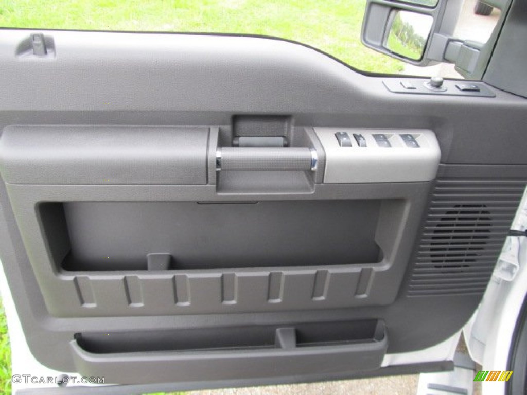 2011 Ford F350 Super Duty Lariat Crew Cab Dually Black Door Panel Photo #53891357