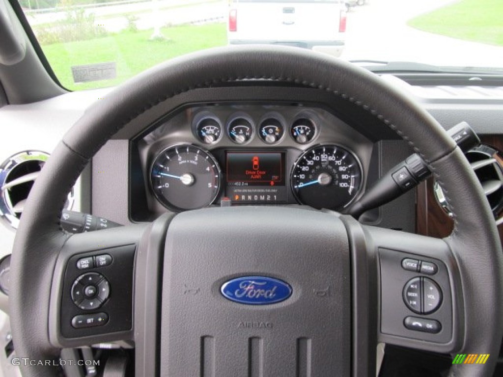 2011 Ford F350 Super Duty Lariat Crew Cab Dually Controls Photo #53891423