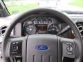 2011 Ford F350 Super Duty Black Interior Controls Photo