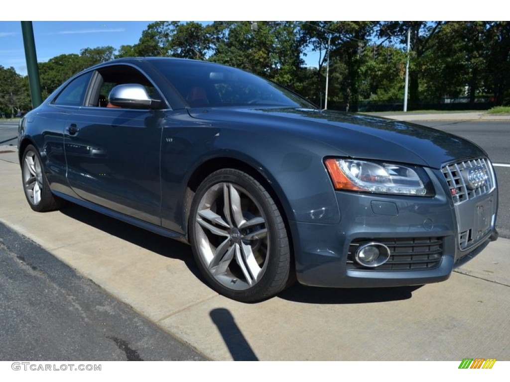 Meteor Grey Pearl Effect 2009 Audi S5 4.2 quattro Exterior Photo #53892014