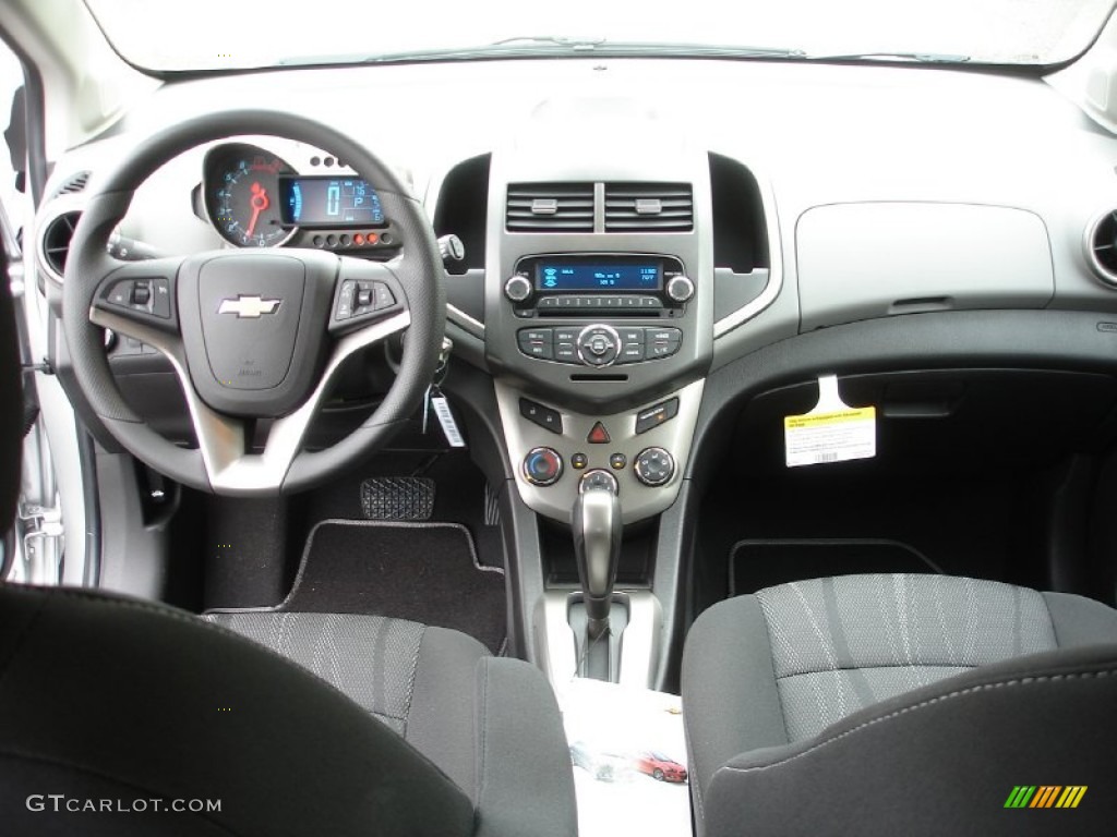 2012 Chevrolet Sonic LT Hatch Jet Black/Dark Titanium Dashboard Photo #53892053