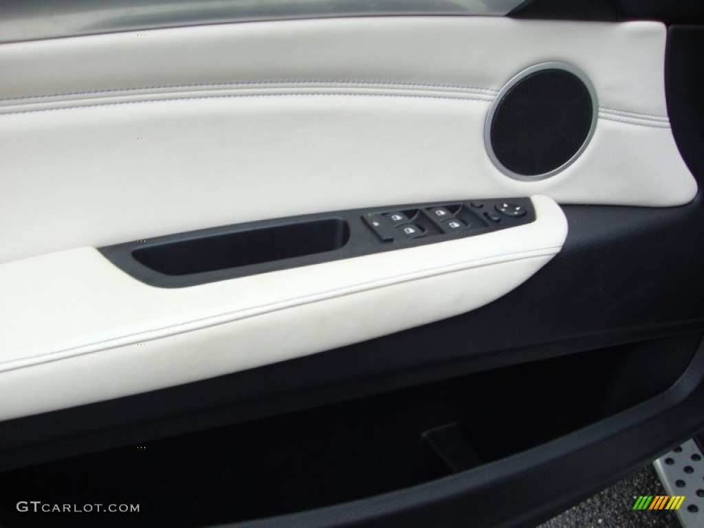 2010 BMW X6 ActiveHybrid Ivory Door Panel Photo #53892077