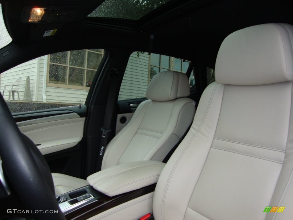 Ivory Interior 2010 BMW X6 ActiveHybrid Photo #53892110