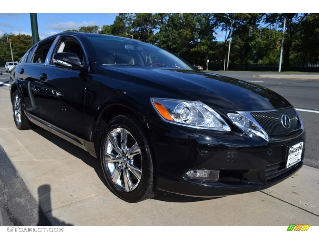 2008 GS 350 AWD - Obsidian Black / Black photo #6