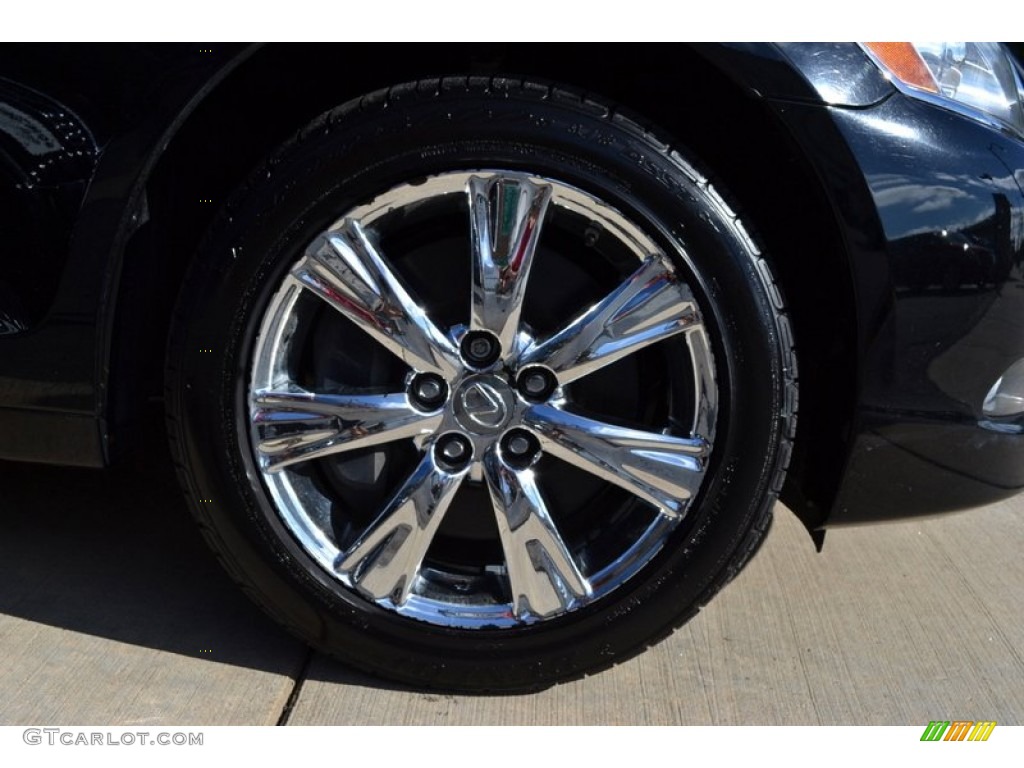 2008 GS 350 AWD - Obsidian Black / Black photo #7