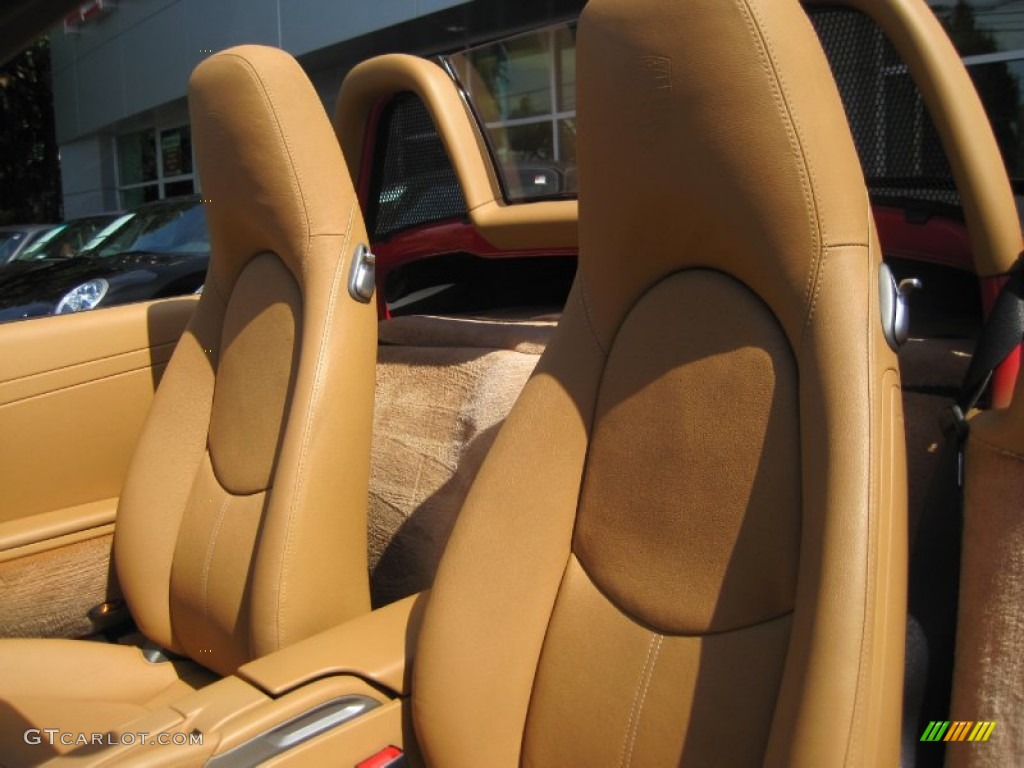 2008 Boxster  - Guards Red / Sand Beige photo #19