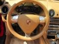 2008 Porsche Boxster Sand Beige Interior Steering Wheel Photo